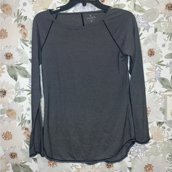 Athleta striped long sleeve shirt 🛍 - Picture 1 of 2